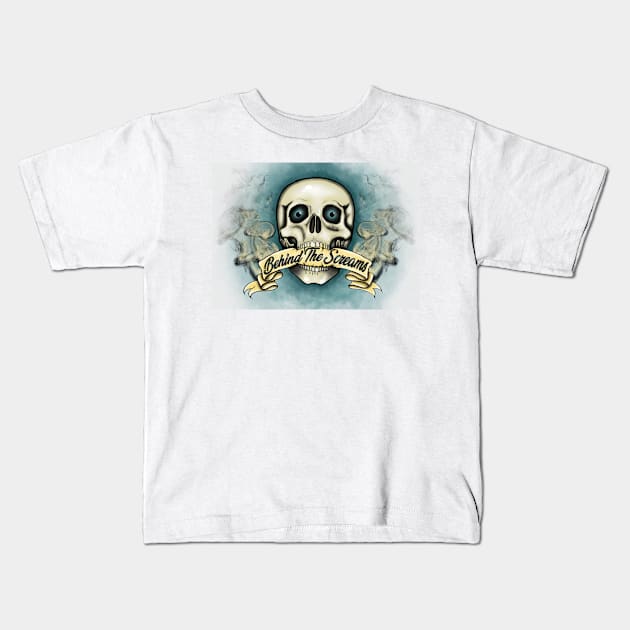 2021 Skull Logo Kids T-Shirt by Behind The Screams Podcast